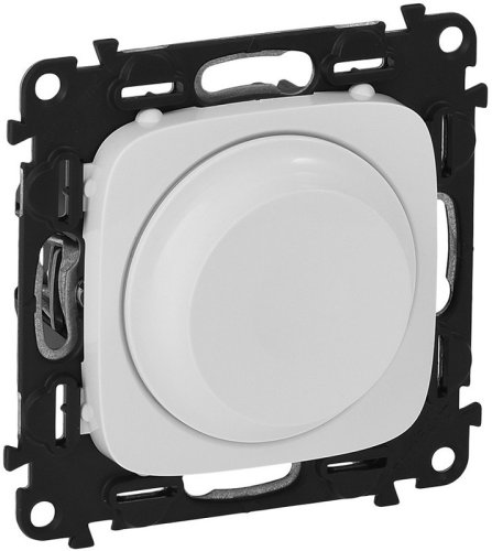 Светорегулятор поворотный без рамки Legrand Valena Allure 5-300Вт белый картинка